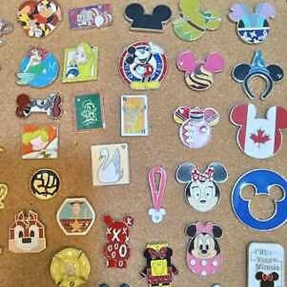 Disney Jewelry - Disney Pin Trading Lot – 25 Different Pins, Free Shipping!